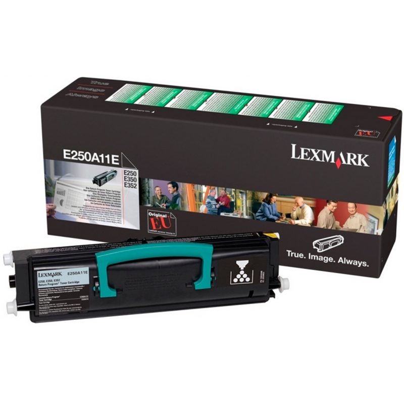 Toner Lexmark 250A11E Black 3.5K Pgs (E250A11E)