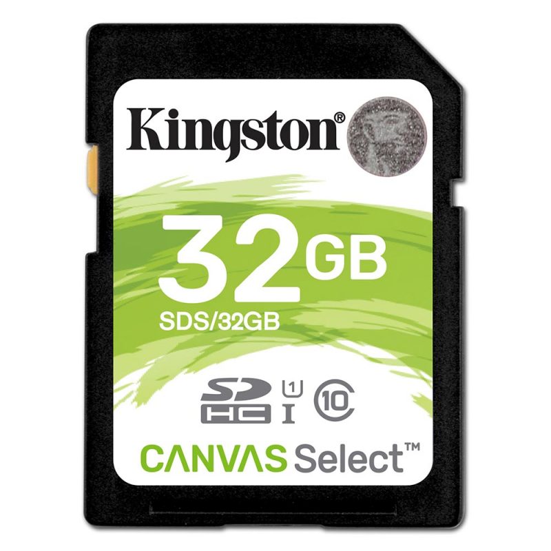 Kingston SDHC Κάρτα Μνήμης 32GB Class 10 UHS-1 (SDS/32GB)