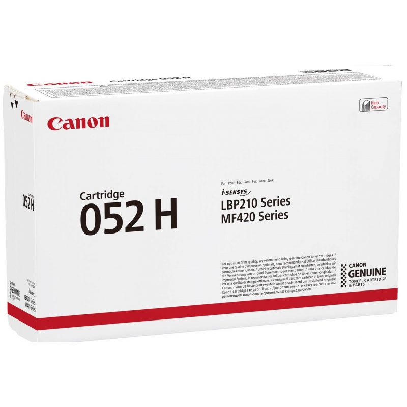 Toner Canon 052H Black 9.2K Pgs (2200C002)