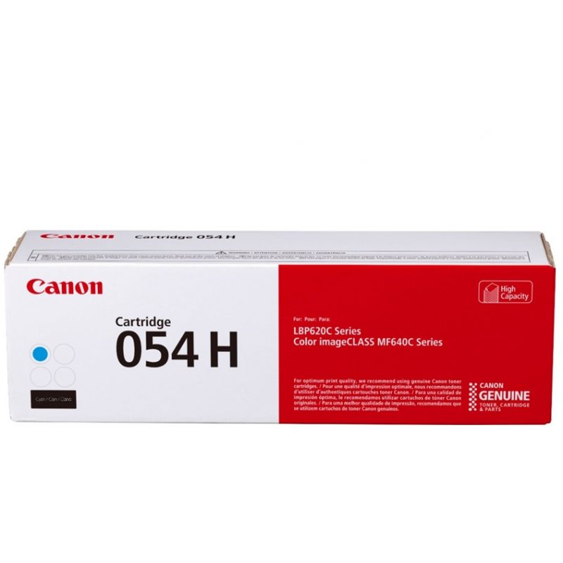 Toner Canon 054H Cyan 2.3K Pgs (3027C002)