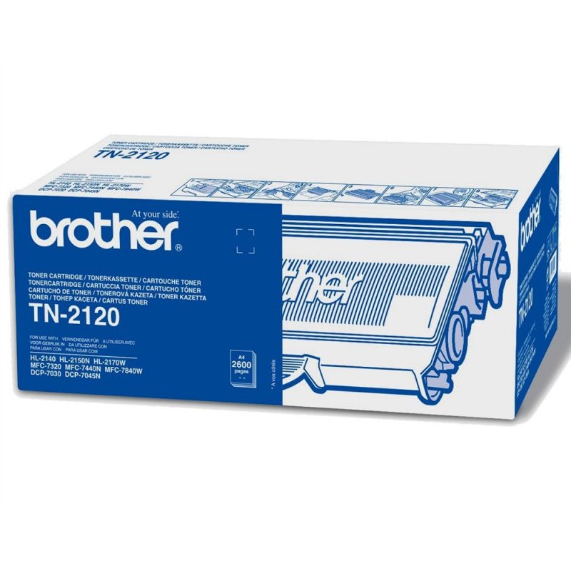 Toner Brother TN-2120 Black 2.5K Pgs