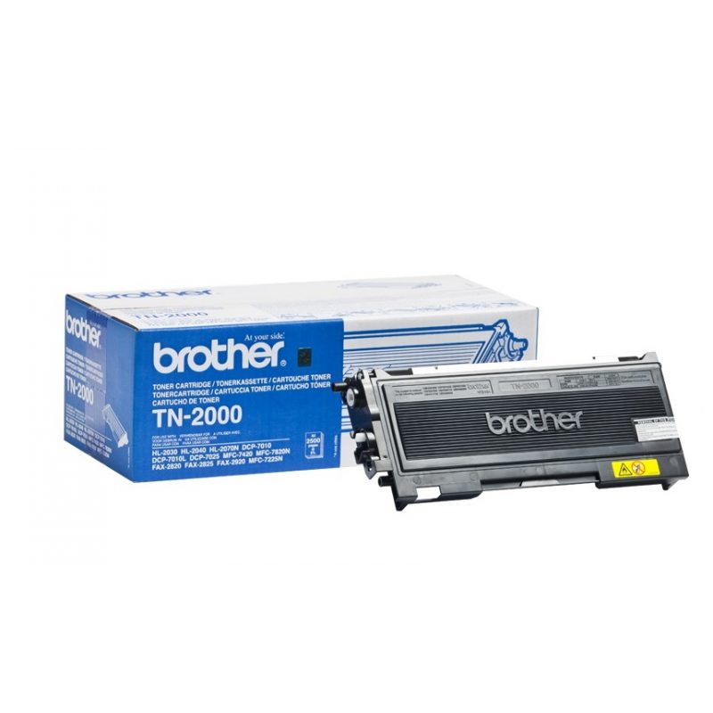 Toner Brother TN-2000 Black 2.5K Pgs