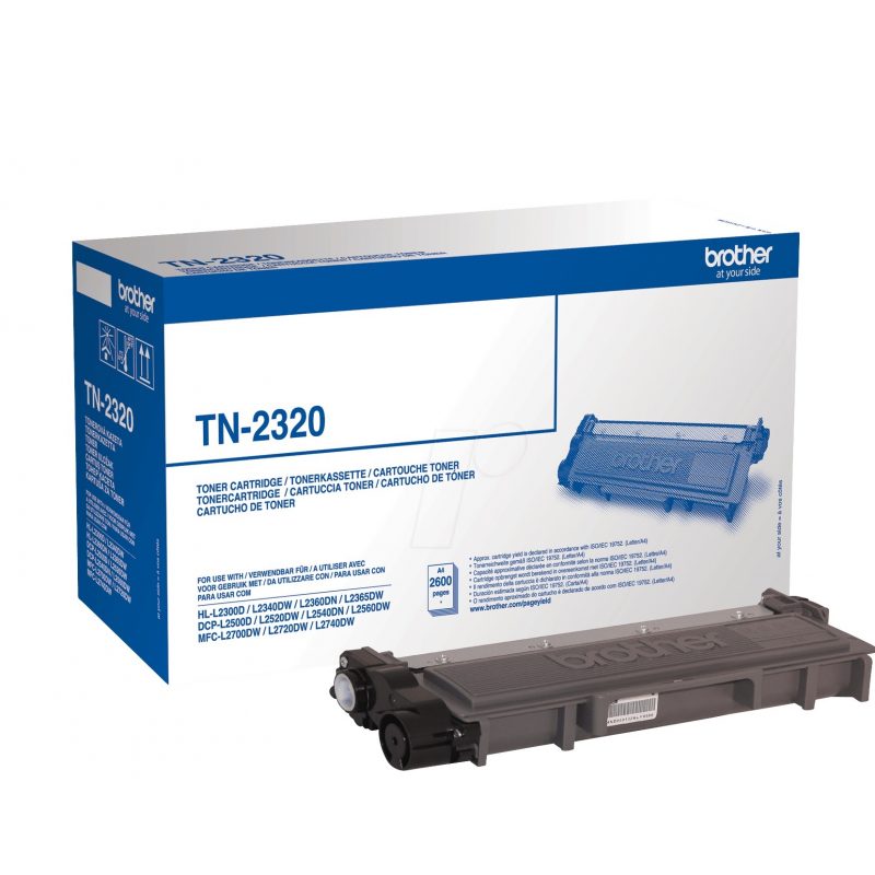 Toner Brother TN-2320 Black 2.6K Pgs